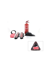 Egonex Krt-1097 ( 2li Set ) ( 3 Gen Çanta ) ( 6pcs + 17pcs ) ( Oto Trafik Seti + İlk Yardım Seti ) (yangın Tüpü=1kg) (2pcs Reflektör)*12