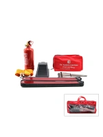 Egonex Krt-1102 ( 2li Set ) ( 4 Gen Çanta ) ( 7pcs + 38pcs ) ( Oto Trafik Seti + İlk Yardım Seti ) (yangın Tüpü=1kg) (çekme Halat=2.9mt)*12
