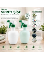 Egonex Krt-1136 Elma Sprey Şişe Plastik ( 500ml )*50=k