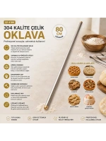 Egonex Krt-1143 ( 80cm ) Lux Metal Oklava*6x1