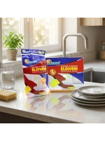 Egonex KSMART K-1292 ( L ) ( NO-9-9.5 ) ( PLASTİK ) TEMİZLİK & BULAŞIK ELDİVENİ ( DOĞAL PAMUK ASTARLI ) ( YÜKSEK DİRENÇLİ )*30X10