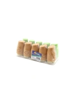 Egonex Ksmart K-1542 ( Tuzluk Model ) Kürdan ( Şeffaf Cam ) ( Renkli Plastik Kaplama )*10x36