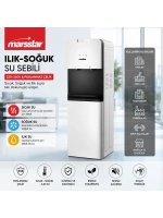 Egonex Marsstar Mswd-100 Su Sebili (sıcak & Soğuk & Ilık) (220-240v & Paslanmaz Çelik)*1