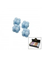 Egonex Maximum Max-2321 ( 4pcs ) ( Mini Bubble=kabarcık Modeli ) ( Renkli & Kokulu ) Mum*27x8