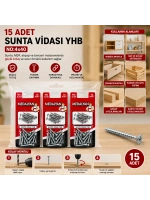 Egonex Medalyan Dl-06 ( 4x40 ) ( 15pcs ) Sunta Vidası*12x10