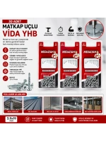 Egonex Medalyan Dl-100 ( 3.9x19 ) ( 30pcs ) Matkap Uçlu Vida*12x12