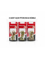 Egonex Medalyan Dl-28 ( 21x100 ) ( 4pcs ) Açık Piton Dübelli*12x10