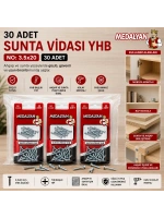 Egonex Medalyan Dl-97 ( 3.5x20 ) ( 30pcs ) Sunta Vidası*12x12