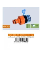 Egonex Medalyan Md-305 ( 3/4 ) Otomatik Batarya Adaptörü Kelepçeli*24x12