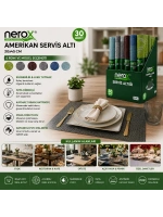 Egonex Nerox Nrx-0672 ( Pvc ) ( Kare ) Amerikan Servis Altı  & Supla Altlık*30x8