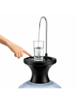Egonex Nerox Nrx-4337 ( Usb Şarjlı & Otomatik ) Damacana Su Pompası  & Stand ( 360° Başlık )*12