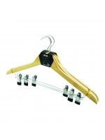 Egonex Newlife Clkn-142 ( 3pcs ) ( Maşalı ) Ahşap Etek Askısı*32