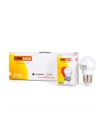Egonex Nisaluce ( 1w ) ( E27 ) ( Beyaz ) Yuvarlak Gece Lambası Led Ampul*10x10