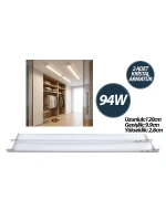 Egonex Nisaluce Eamp-093/1b ( 2 Pcs ) ( 94w ) Kristal Led Bant Armatür*18