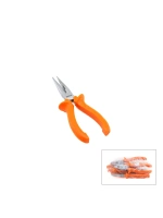 Egonex NOVA ( 6 ) ( KARGA BURNU ) ( TURUNCU ) SAPLI ( Cr-V ) ( 150MM )*6X20