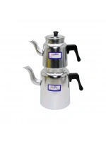 Egonex Nuraklar Lc-101 ( No-1 ) Lüks Alüminyum Çaydanlık Takımı*15