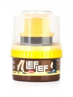 Egonex Nuri Leflef ( Hazır ) ( Cilalı Süngerli ) ( K.kahve ) Krem Ayakkabı Boyası 60ml*12x6