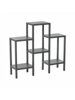 Egonex Ombeg Om-1108-0150-0015-0008 ( 6 ( Düz ) Raflı & Gri ) Modüler Ünite Plastik*4