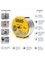 Egonex Onas Flexıble Pıpe Aspiratör Borusu 150mmx1.5mt*72