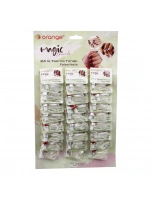 Egonex Orange Magic Org-061 ( 24pcs ) ( Şeffaf ) Takma Tırnak & Yapıştırıcı Set*24x120