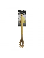 Egonex Pablıto Home Pbt-207 ( 30.7cm ) ( Silikon ) ( Makarna Servis Kaşık ) ( Ahşap Bambu Sap )*24x6