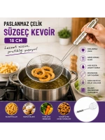 Egonex Pablıto Pbt-953 18cm.saplı Metal Kevgir*10x15