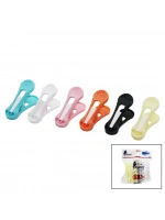 Egonex Pamir Asteria Pmr-015 ( 12pcs ) ( Yaysız ) Plastik Renkli Mandal*64