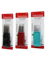 Egonex Paradıse ( 6pcs ) Meyve Bıçak Renkli Plastik Saplı*60