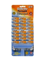 Egonex Permatik ( Banyo ) Saplı Jilet Kartela ( 48pcs )*1x20