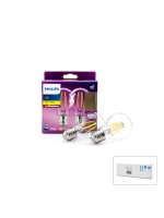 Egonex Phılıps Code-777739 00 (2 Pcs) (7w=60w & E27) (gold Color) (led Filament & Rustik Ampul) Lamba (806 Lumen) ( Cam Gövde )*6=k