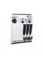Egonex PLASTLİFE KP-161 ( 6PCS & TEK KOLLU ) ( ÇOK AMAÇLI & TAK ÇIKAR ) PRATİK PLASTİK ASKI*48