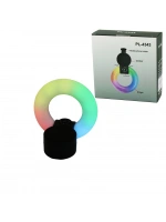 Egonex Platoon Pl-4343 (yuvarlak Halka & Plastik Gövde) Bluetooth Wireless (mini) Hoparlör Speaker (usb Şarjlı & Işıklı) (telfon Tutucu) 5w*60