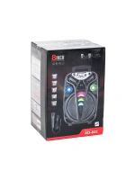 Egonex Platoon Pl-4681 Ao-835-832 Karaoke ( Mikrofonlu ) Wireless Hoparlör & Speaker ( Işıklı ) ( Usb Şarjlı ) ( Dc 5v & Tf & Aux ) ( 8 Inch )*10