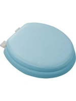Egonex Poly Et-012 Mavi Yumuşak Klozet Kapak Büyük Puf*17