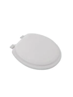 Egonex Poly Et-021 Lüks Beyaz Yumuşak Klozet Kapak Puf*12