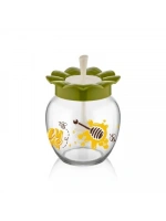 Egonex Qlux C-00181 Frutta Kaşıklı Kavanoz 370cc*12=k