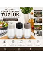 Egonex Qlux C-00283 Star Çokgen Tuzluk Cam 100cc*30=k
