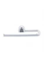 Egonex Qlux L-00108 Kağıt Havlu Asacak ( Beyaz Plastik ) ( Yapışkanlı & Duvara Monte )*36