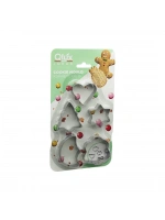 Egonex Qlux L-00155 ( 5pcs ) ( Metal ) Bisküvi Kurabiye Kalıp*36