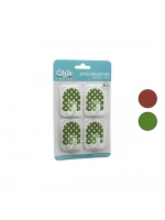 Egonex Qlux L-00609 ( 4pcs ) ( Kubbe ) ( Pano ) Plastik Askı ( Yapışkanlı Montaj )*50