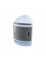 Egonex Qlux L-00708 ( Plus ) ( Orta Kat Kapaklı ) ( 3 Katlı ) ( 3gen ) ( 43x36x18x18cm ) Banyo Köşesi ( Plastik ) ( Vidalı Montaj )*6=k