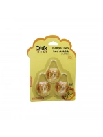 Egonex Qlux L-00901 ( 3pcs ) Leo Askı ( Şeffaf Askı ) ( Yapışkanlı Montaj )*20x2
