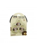 Egonex Qlux L-00902 ( 3pcs ) Puppy Askı ( Şeffaf Askı ) ( Yapışkanlı Montaj )*20x2