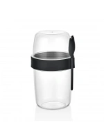 Egonex Qlux L-00977 Bomonti Yoğurt Kabı ( 2 Bölmeli = 300+600ml )*24=k