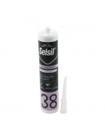 Egonex Selsil-38  Kod-3041 ( Siyah ) ( Mastik ) Silikonize Akrilik ( Yeni Formül ) ( 500gr )*25=k