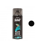 Egonex Selsil Tab-428 ( Siyah Mat ) Sprey Boya ( 400ml )*12x1