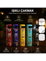 Egonex Silvio Monetti Sm-184p ( D ) ( Türkiye ) ( Işıklı ) ( Rüzgar ) Pürmüz Çakmak*25x20