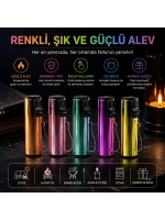 Egonex Silvio Monetti Sm-229m ( B ) ( Metalik ) ( Rüzgar ) Pürmüz Çakmak*25x20