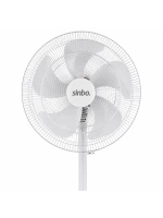 Egonex Sinbo Sf-6798 ( Beyaz ) ( 5 Pervane & 18 ) ( Ev & Ofis ) ( Kompakt & Sessiz & Üç Kademe) ( 140cm Yükseklik ) Ayaklı Vantilatör*1