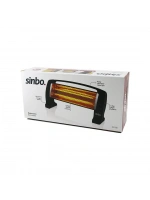 Egonex SİNBO SFH-3399 ( MASA ALTI ) ELEKTRİKLİ ISITICI SOBA ( DEVRİLME EMNİYET & 2 TÜPLÜ ) ( 2X500W )*4=K